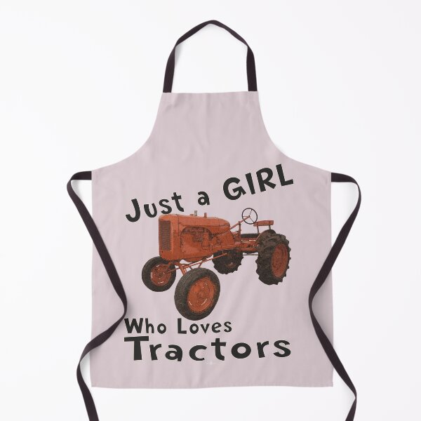Item preview, just a Girl who loves tractors designed and sold by SEADOGPRINTS.