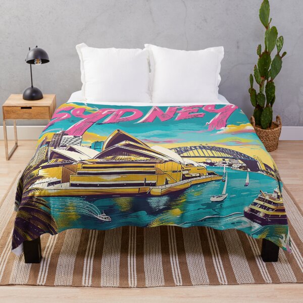 Item preview, Retro Sydney Illustration designed and sold by nomiraclehere.