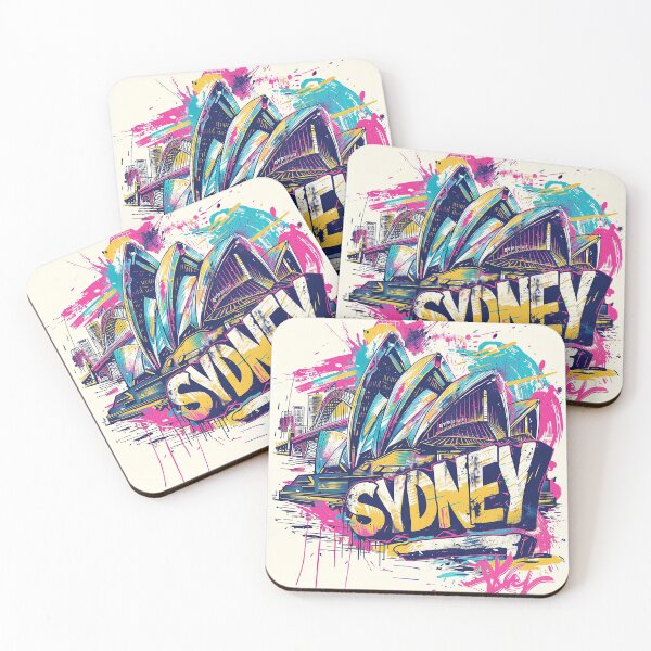 Item preview, Retro Sydney Illustration designed and sold by nomiraclehere.