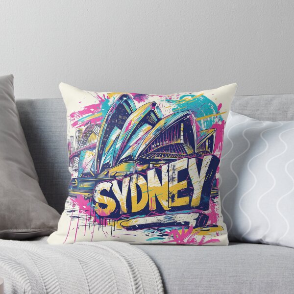 Item preview, Retro Sydney Illustration designed and sold by nomiraclehere.