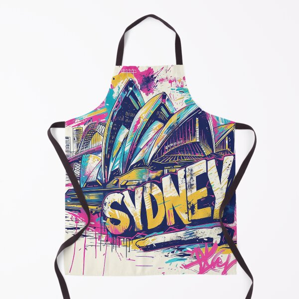 Item preview, Retro Sydney Illustration designed and sold by nomiraclehere.