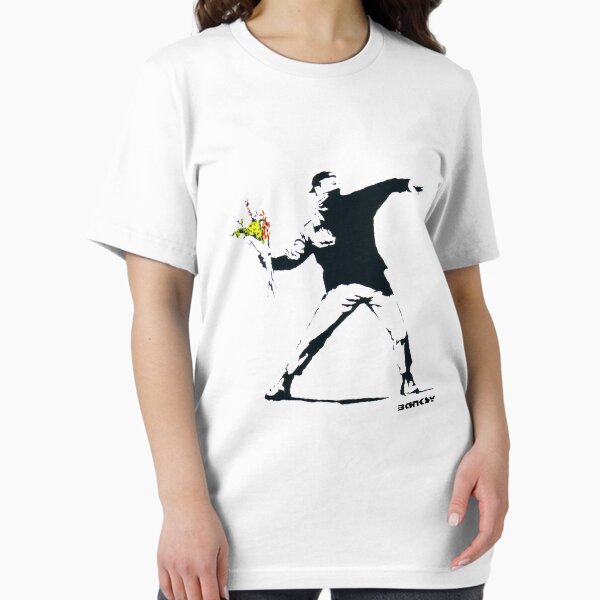 Item preview, Banksy - Flower Thrower designed and sold by URBANZ.