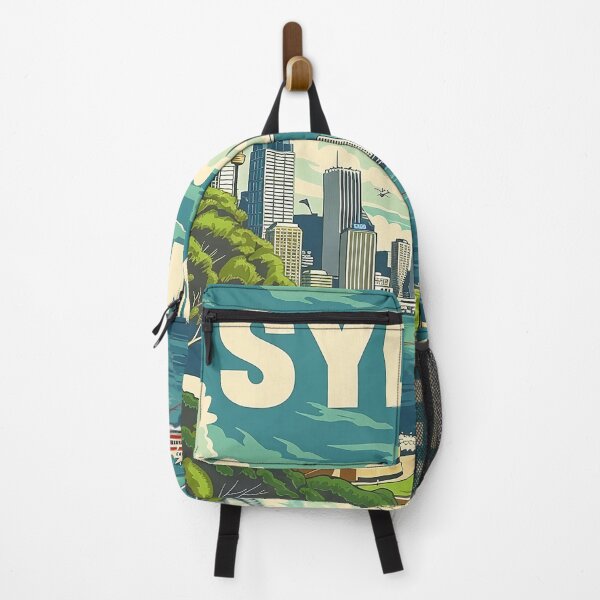 Item preview, Retro Sydney Illustration designed and sold by nomiraclehere.