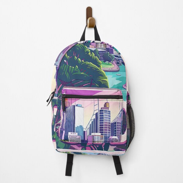 Item preview, Retro Sydney Illustration designed and sold by nomiraclehere.