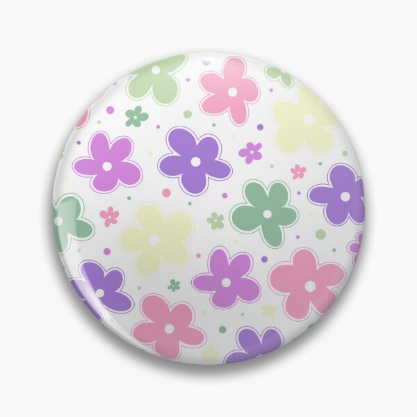 Item preview, Genderfae Pride Flag Flowers Doodle Pastel Pink designed and sold by JoyfulJen.