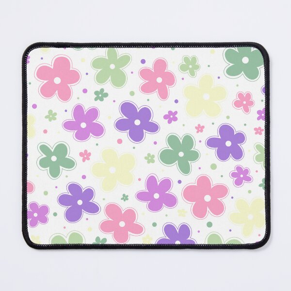 Item preview, Genderfae Pride Flag Flowers Doodle Pastel Pink designed and sold by JoyfulJen.