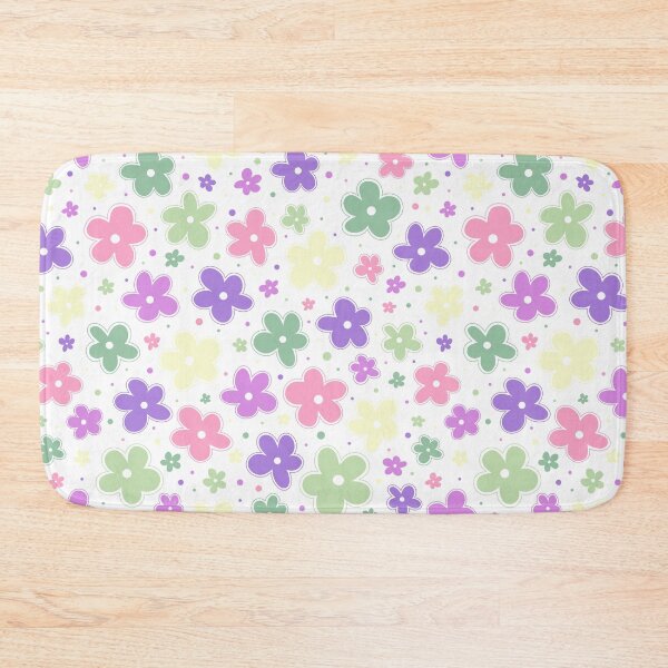 Item preview, Genderfae Pride Flag Flowers Doodle Pastel Pink designed and sold by JoyfulJen.