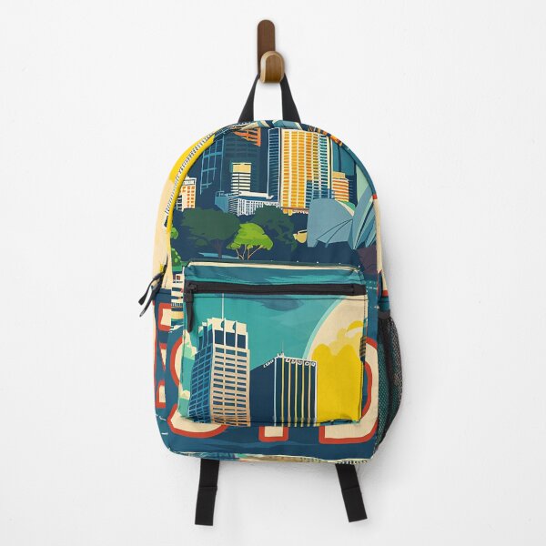 Item preview, Retro Sydney Illustration designed and sold by nomiraclehere.