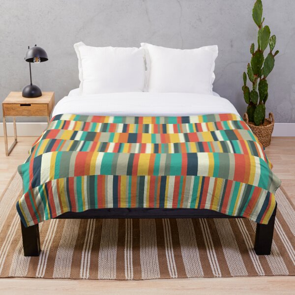 Item preview, Colourful Stripes Seamless Pattern designed and sold by polymolystudio.