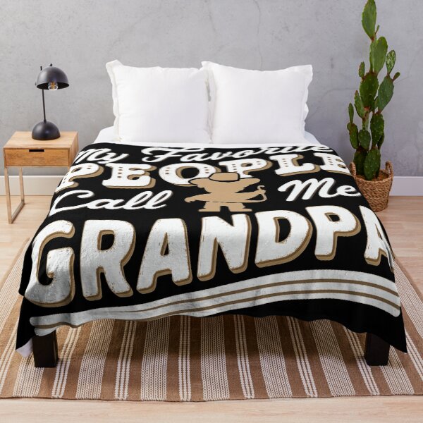 Item preview, My Favorite People Call Me GrandPa, Father's day, Dad designed and sold by decorwonders.
