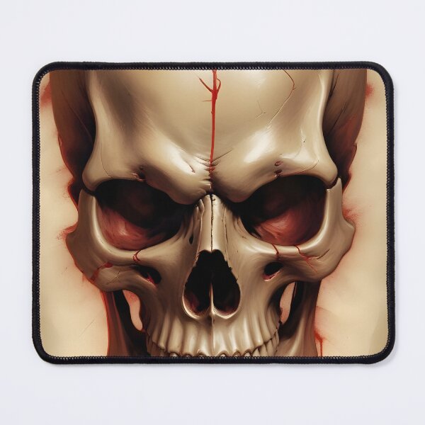 Item preview, Evil Skull with Red Accents designed and sold by papi1998.