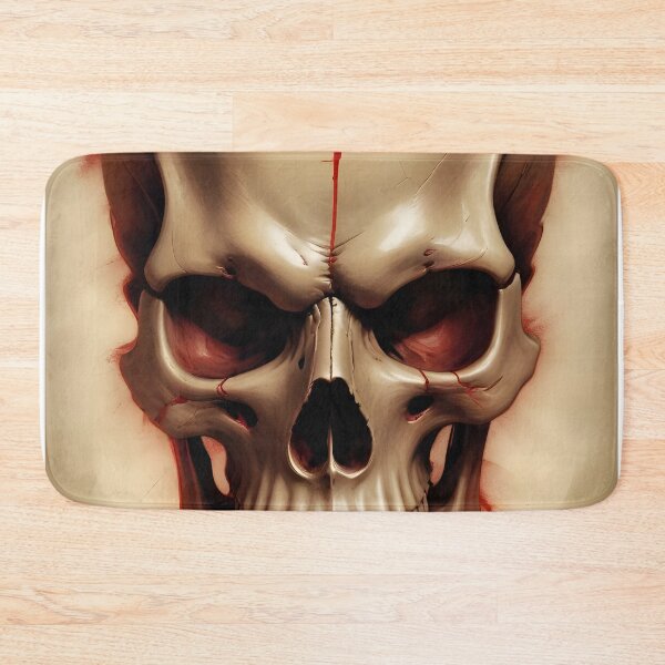 Item preview, Evil Skull with Red Accents designed and sold by papi1998.