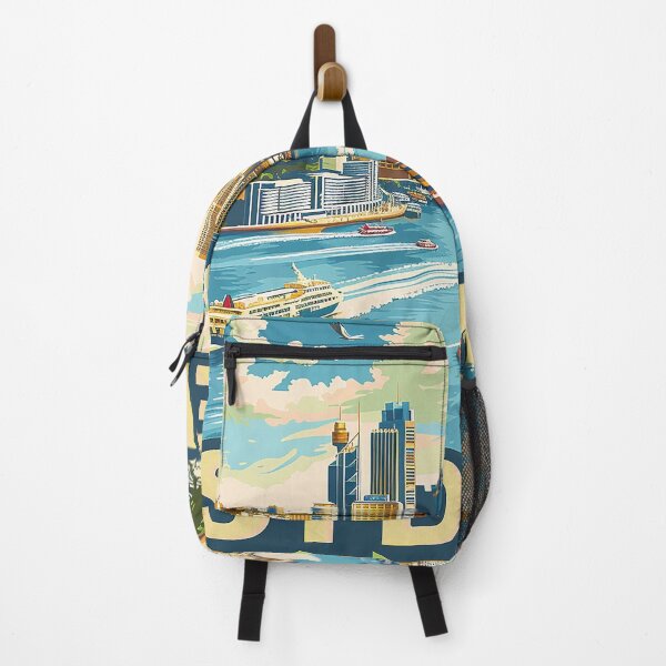 Item preview, Retro Sydney Illustration designed and sold by nomiraclehere.