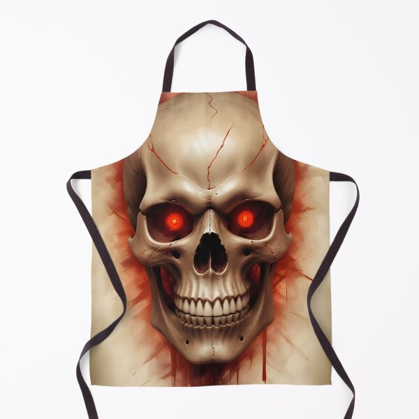 Item preview, Evil Skull with Red Accents designed and sold by papi1998.