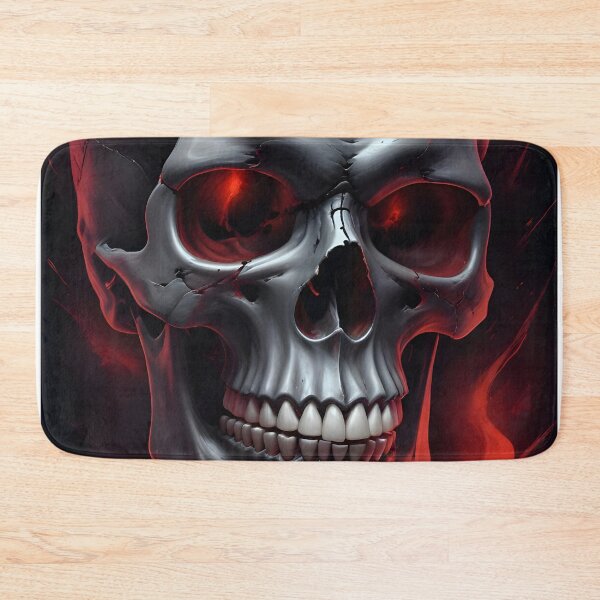Item preview, Evil Skull with Red Accents designed and sold by papi1998.