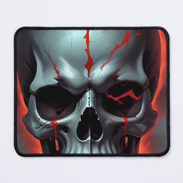 Item preview, Evil Skull with Red Accents designed and sold by papi1998.