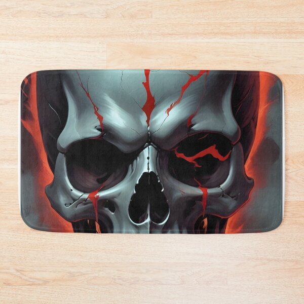 Item preview, Evil Skull with Red Accents designed and sold by papi1998.