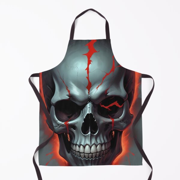 Item preview, Evil Skull with Red Accents designed and sold by papi1998.
