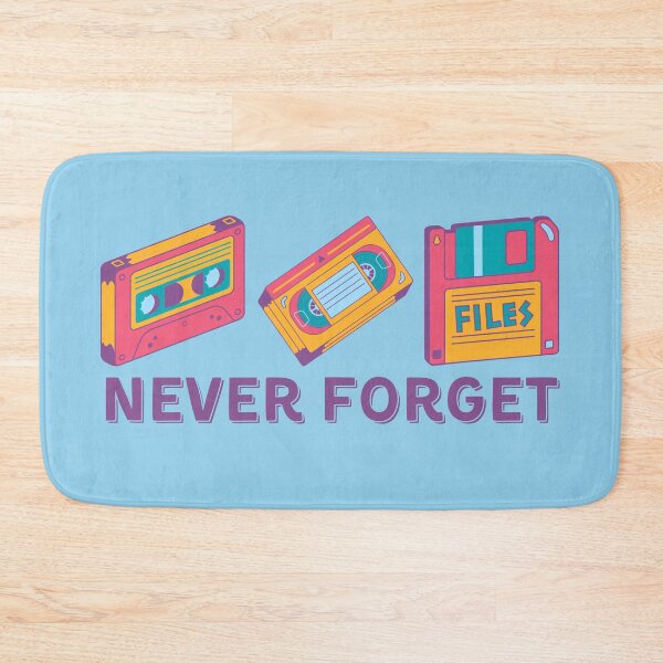Item preview, Never Forget | Remembering Floppy Disks, VHS Tapes, and Cassettes designed and sold by DaVinciFeather.