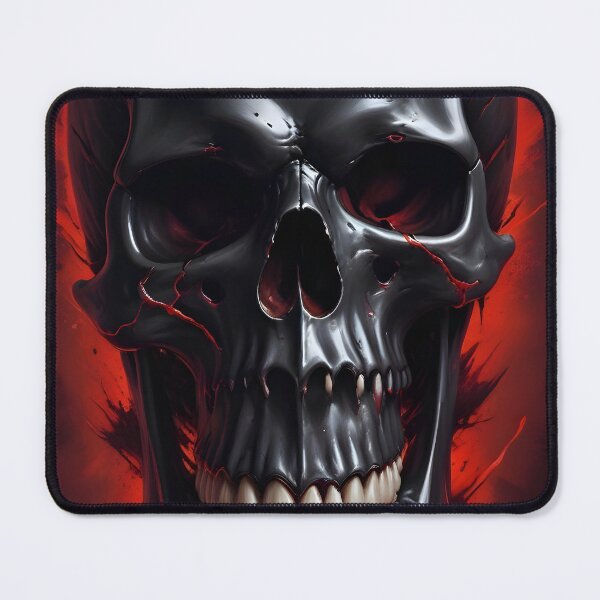 Item preview, Evil Skull with Red Accents designed and sold by papi1998.