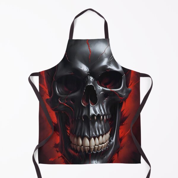 Item preview, Evil Skull with Red Accents designed and sold by papi1998.