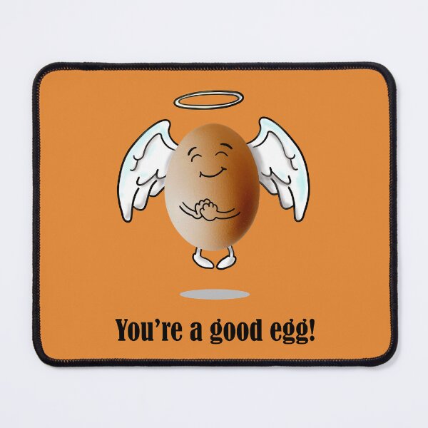 Item preview, You're a good egg - orange yolked designed and sold by wobblyfrogs.