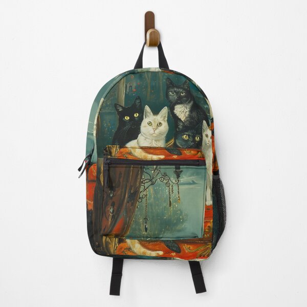 Item preview, Cats in an oil painting designed and sold by CHRISMARTE.