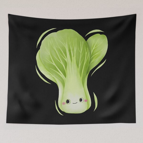 Item preview, Bok Choy Happy Veggie Plant Cute Kawaii designed and sold by EmGai TocXanh.