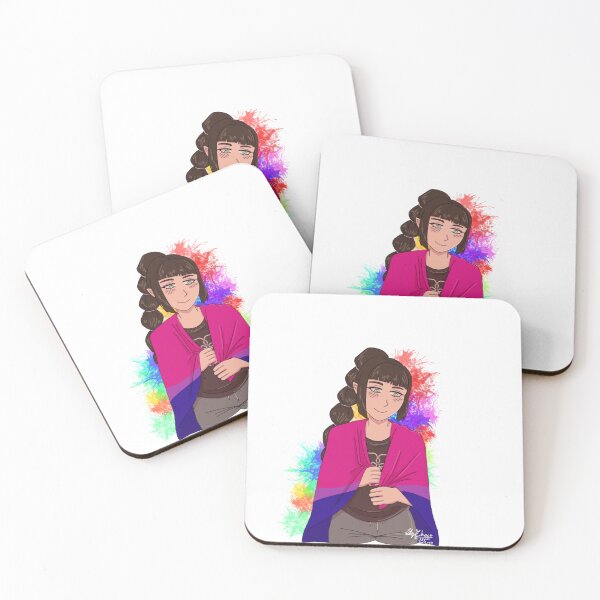 Item preview, Shadowheart Pride Art Bi Flag! designed and sold by ASweetLoveSong.