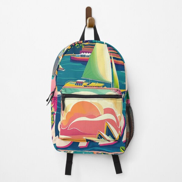 Item preview, Retro Sydney Illustration designed and sold by nomiraclehere.