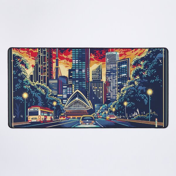 Item preview, Retro Sydney Illustration designed and sold by nomiraclehere.