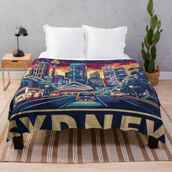 Item preview, Retro Sydney Illustration designed and sold by nomiraclehere.