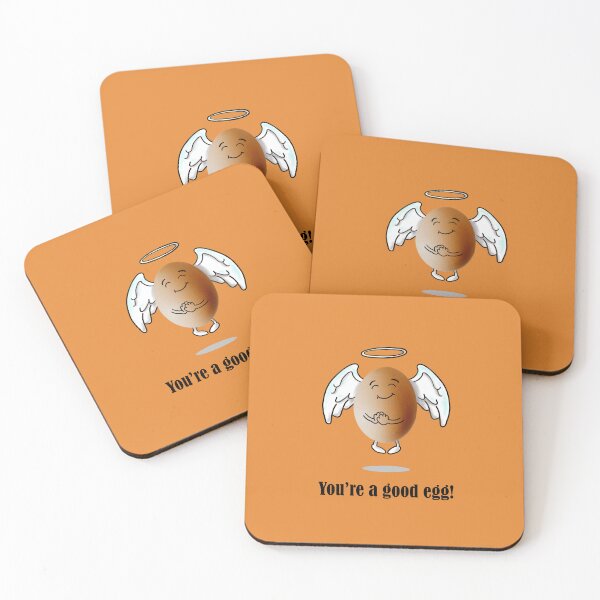 Item preview, You're a good egg - orange yolked designed and sold by wobblyfrogs.