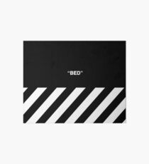 Off White Bed Art Board