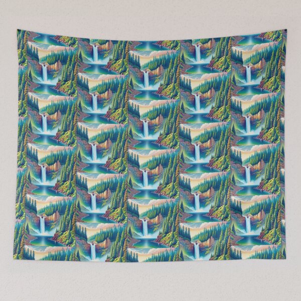 Item preview, Waterfall Scene designed and sold by Catherine Harrison.
