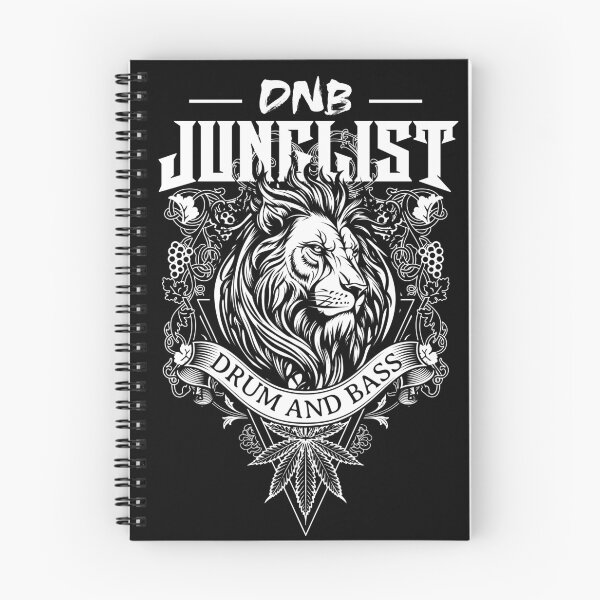 Item preview, JUNGLIST - Dnb 420 León (blanco) designed and sold by Discothreadz.