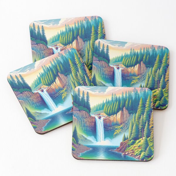 Item preview, Waterfall Scene designed and sold by Catherine Harrison.