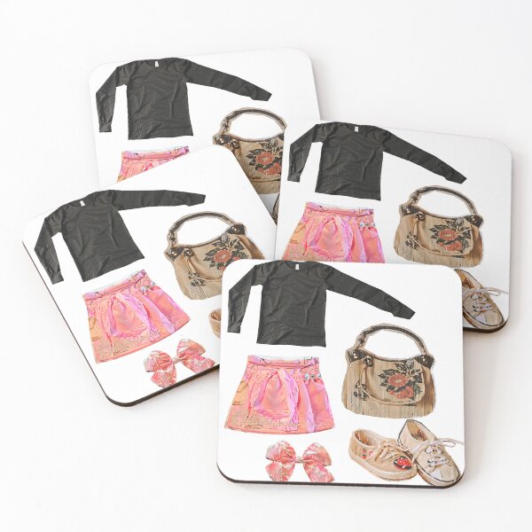 Item preview, Scrapbook Outfit Inspiration Pack - Black and Pink Clothes designed and sold by ha11e11.