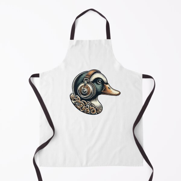 Item preview, Music Lover Duck designed and sold by TeeGleam.