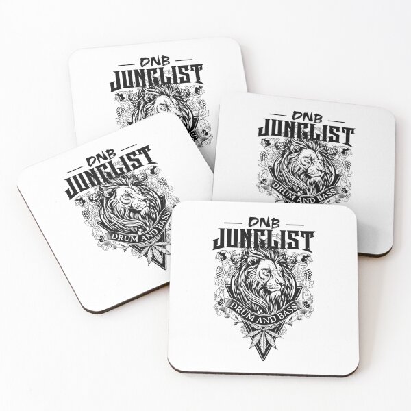 Artikelvorschau, JUNGLIST – Dnb 420 Lion (schwarz) entworfen und verkauft von Discothreadz.