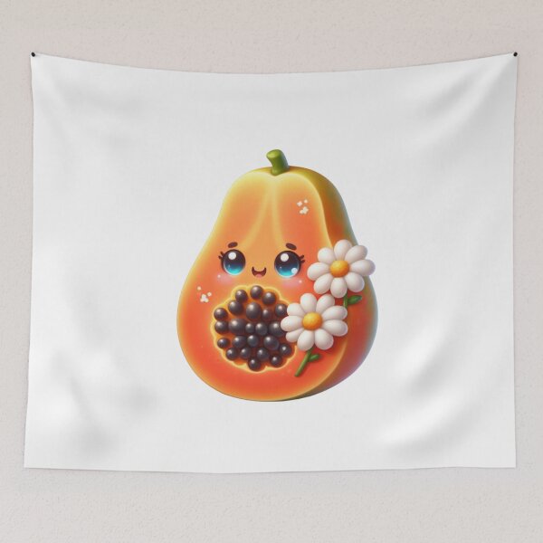Item preview, Orangy  pear kawaii daisy designed and sold by Josie37.
