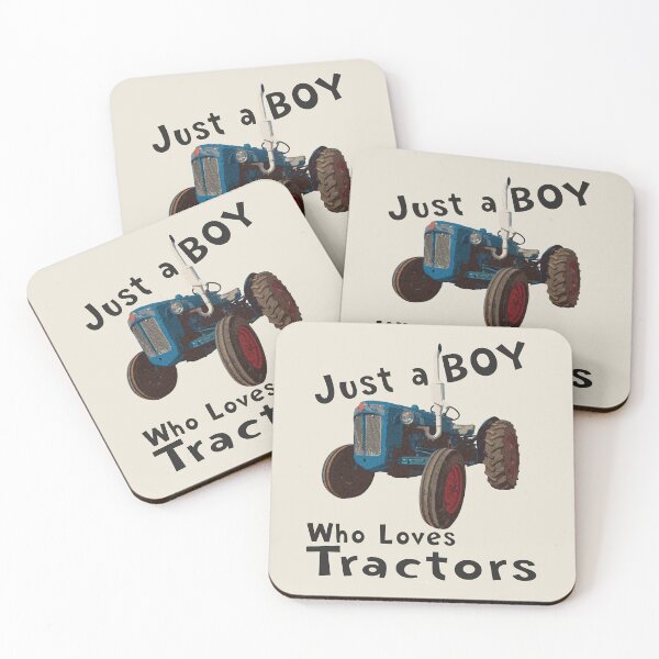 Item preview, Just a boy who loves tractors designed and sold by SEADOGPRINTS.