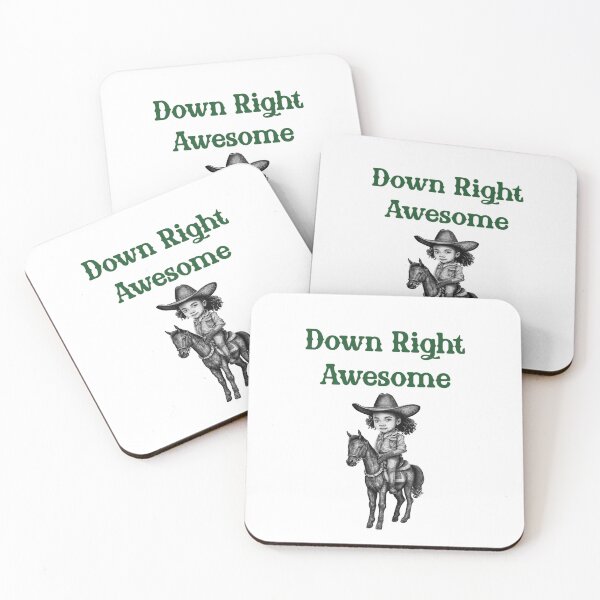 Item preview, Down Right Awesome Cowgirl, Down syndrome designed and sold by FunandWhimsy.