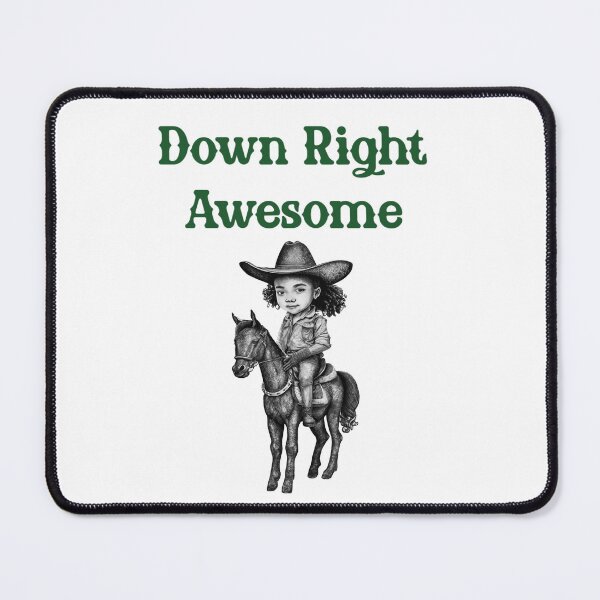 Item preview, Down Right Awesome Cowgirl, Down syndrome designed and sold by FunandWhimsy.