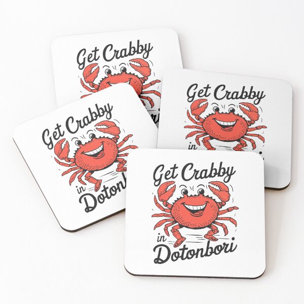 Item preview, Crabtastic Adventure Awaits - Get Crabby in Dotombori designed and sold by SplashTastic.