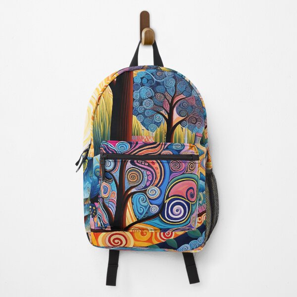 Item preview, Elionia - Colorful landscape painting (1/4) designed and sold by sabantha.