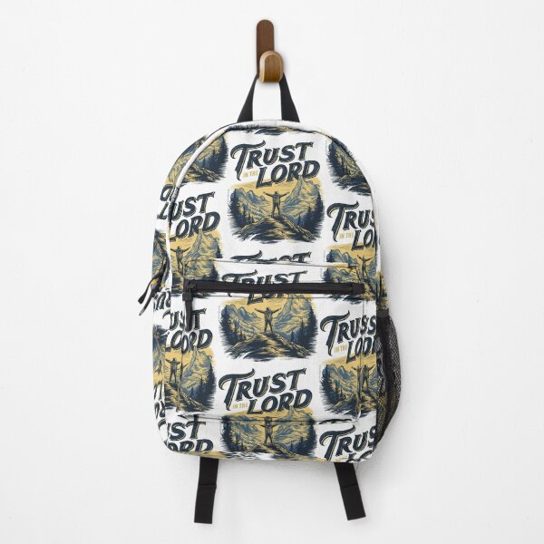 Item preview, Mountain Top Triumph - "Trust in the Lord" Men's Christian Art Design by #HahaHandlesHub designed and sold by HahaHandlesHub.