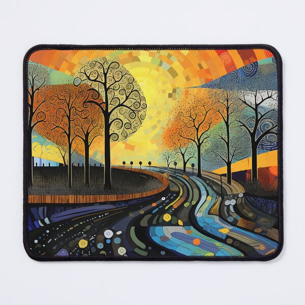 Item preview, Elionia - Colorful landscape painting (2/4) designed and sold by sabantha.