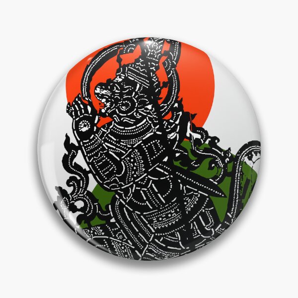 Item preview, YEK THAI  lai thai traditional in classic  color shadowplay designed and sold by Bspaces.