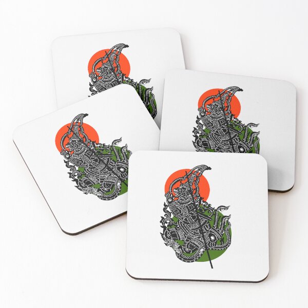 Item preview, YEK THAI  lai thai traditional in classic  color shadowplay designed and sold by Bspaces.